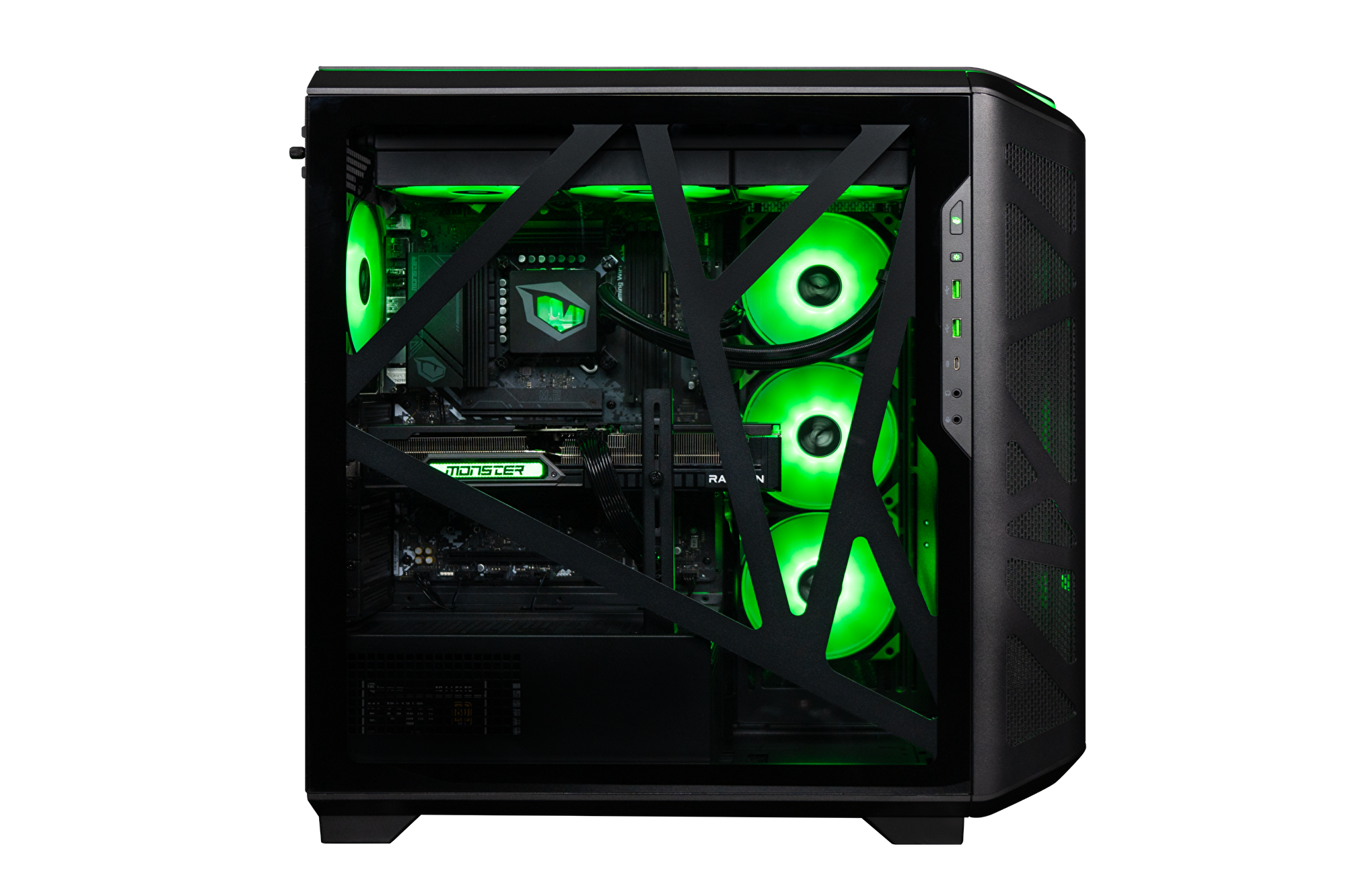 Tulpar TD3 V2.1.6 Masaüstü Oyun Bilgisayarı - Siyah 28012